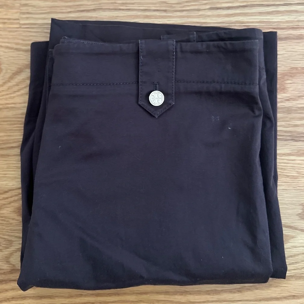 Tory Burch Brown Kinny Bermuda Shorts (6)